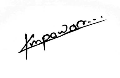 Kaustubh Pawar signature